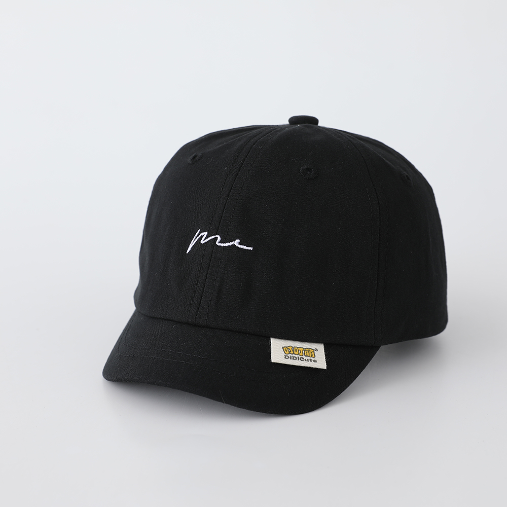 Embroidery Cap - Детская повседневная бейсболка в корейском стиле