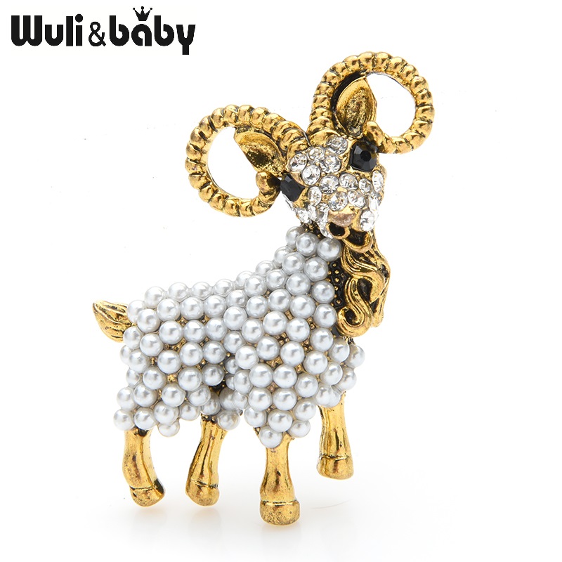 Embroidery Australia - Wuli&baby винтажные броши с жемчугом и