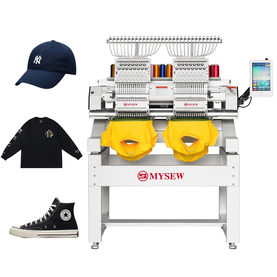 Embroidery Machine Computerized - Промышленная автоматическая высокоскоростная компьютеризированная вышивальная машина