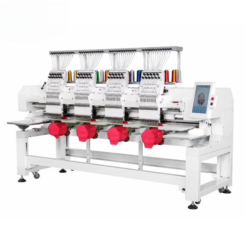 Embroidery Machine Computerized - Высокоэффективная компьютеризированная вышивальная машина с четырьмя