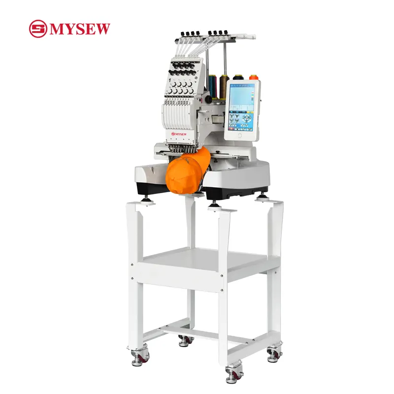 Embroidery Machine Computerized - Промышленная вышивальная машина MYSEW MFS800 9-головочная