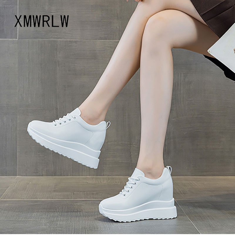 Embroidery White - XMWRLW/женская осенне-зимняя обувь из натуральной кожи,