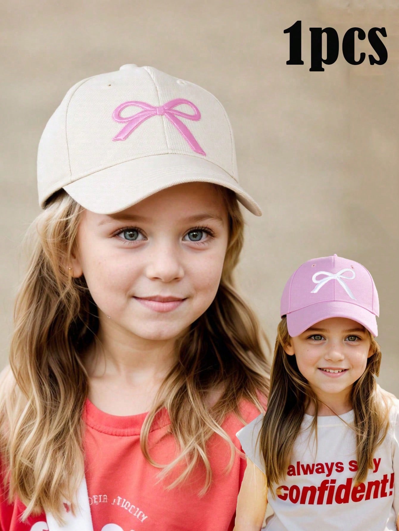 Embroidery Cap - 1 шт. бейсболка для девочек 3-8