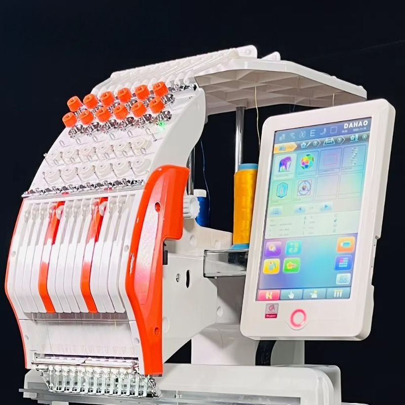 Embroidery Machine Computerized - Высокоскоростная компьютеризированная вышивальная машина для головных