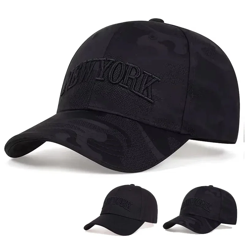 Embroidery York - Бейсболки унисекс с вышивкой «Нью-Йорк», весенне-осенние,