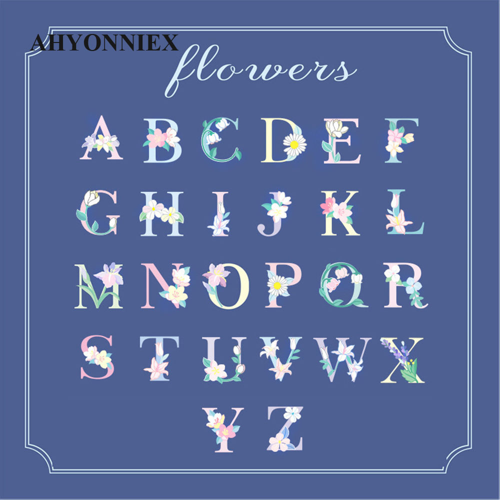 1 шт., наклейка с буквами на а – обзор и цена Embroidery Letter N