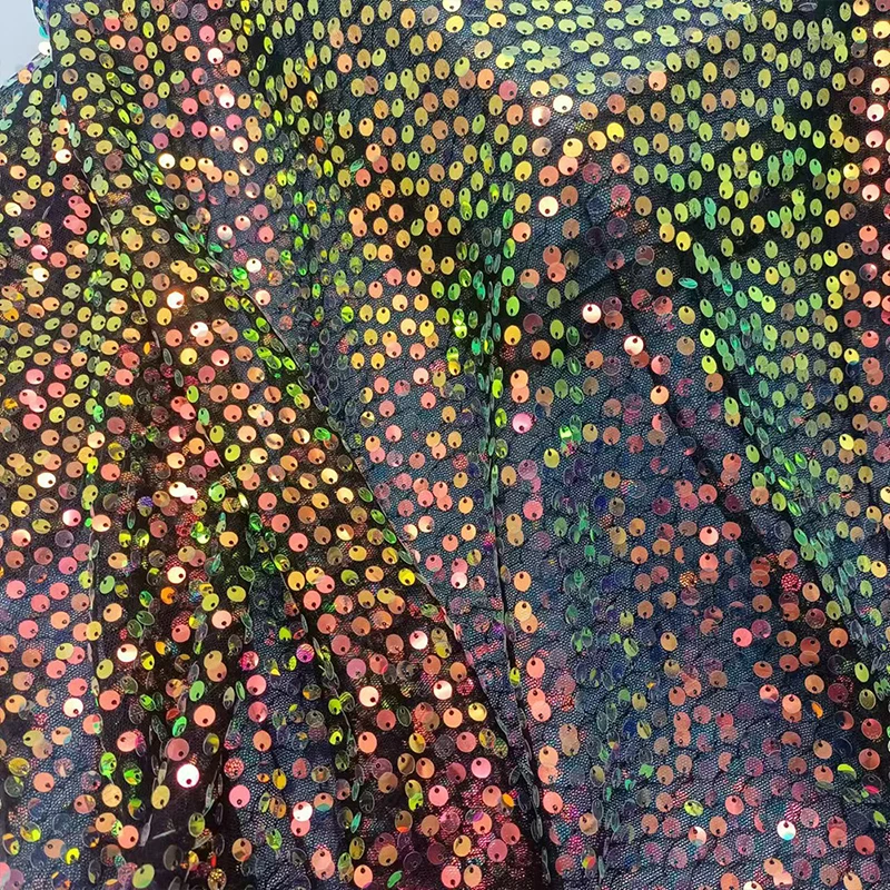 Ткань с радужной вышивкой и бл – обзор и цена Embroidery Gradient