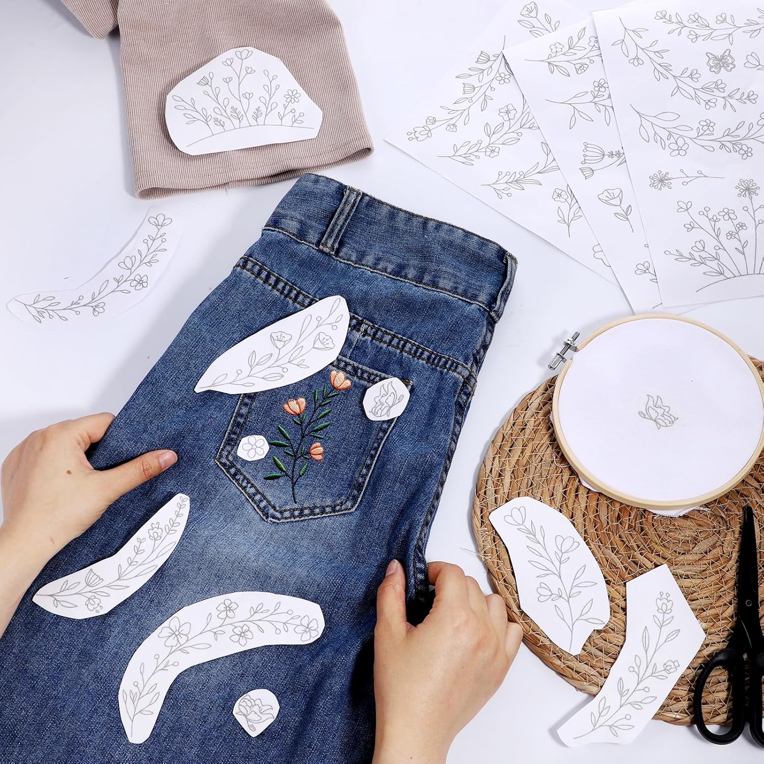 Бумага для вышивки, растворима – обзор и цена Embroidery Lovers