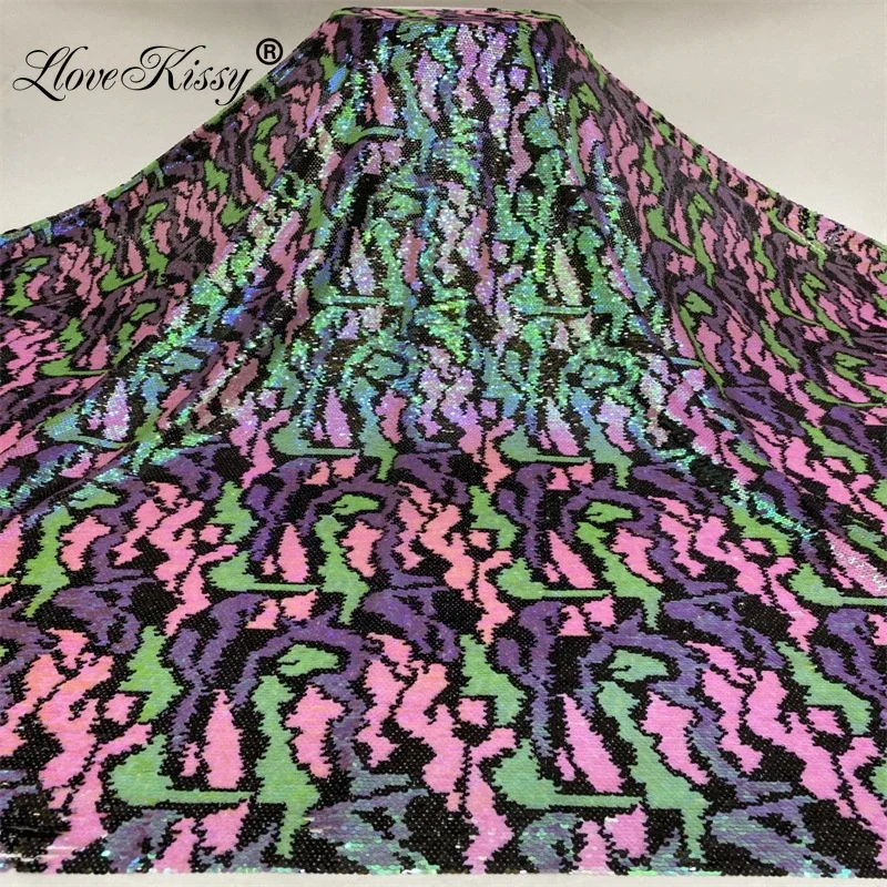 Новая блестящая ткань, сетчата – обзор и цена Embroidery Gradient