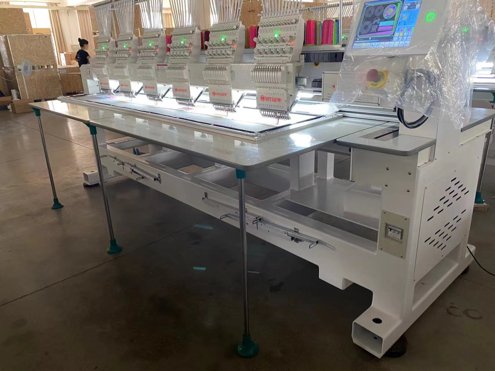 Промышленная компьютеризирован – обзор и цена Embroidery Machine Computerized