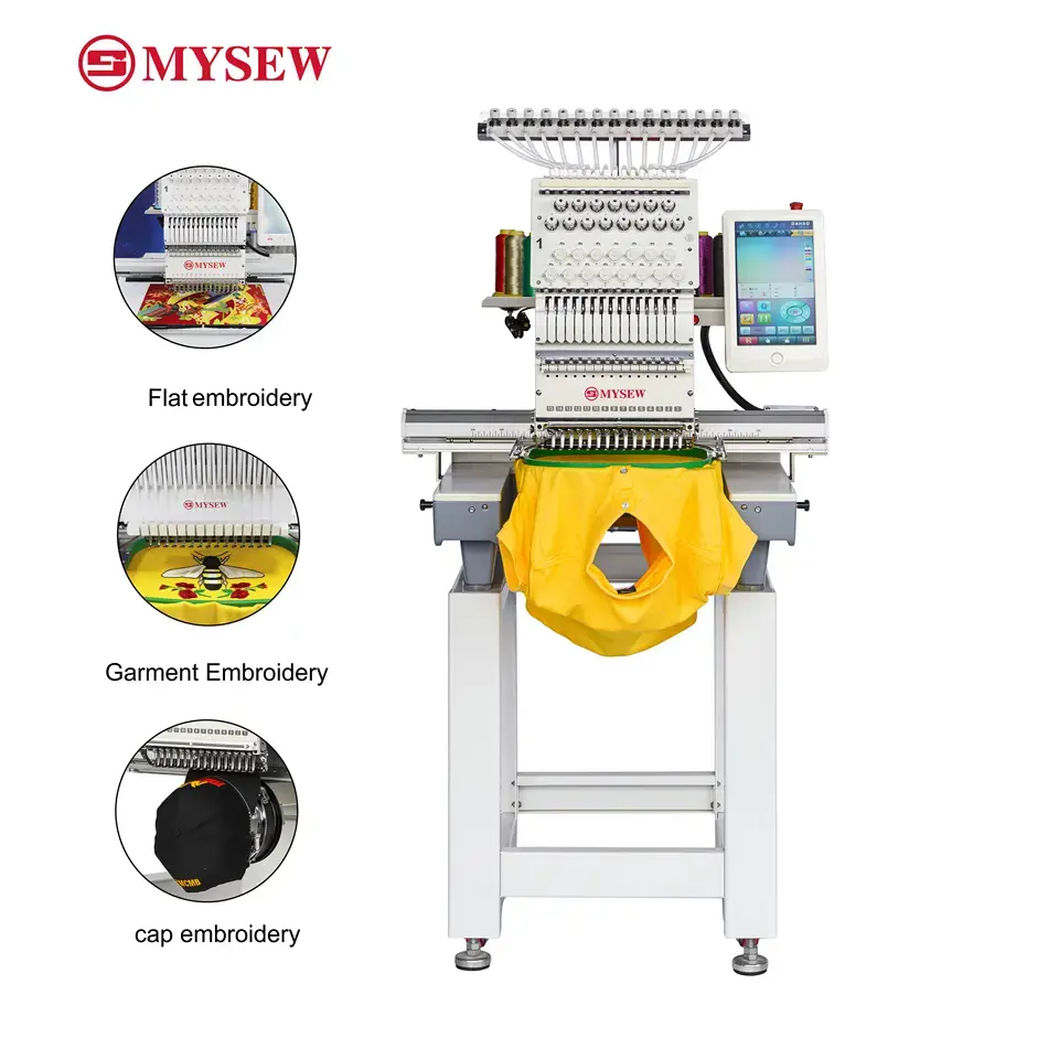 Промышленная одноголовочная ав – обзор и цена Embroidery Machine Computerized