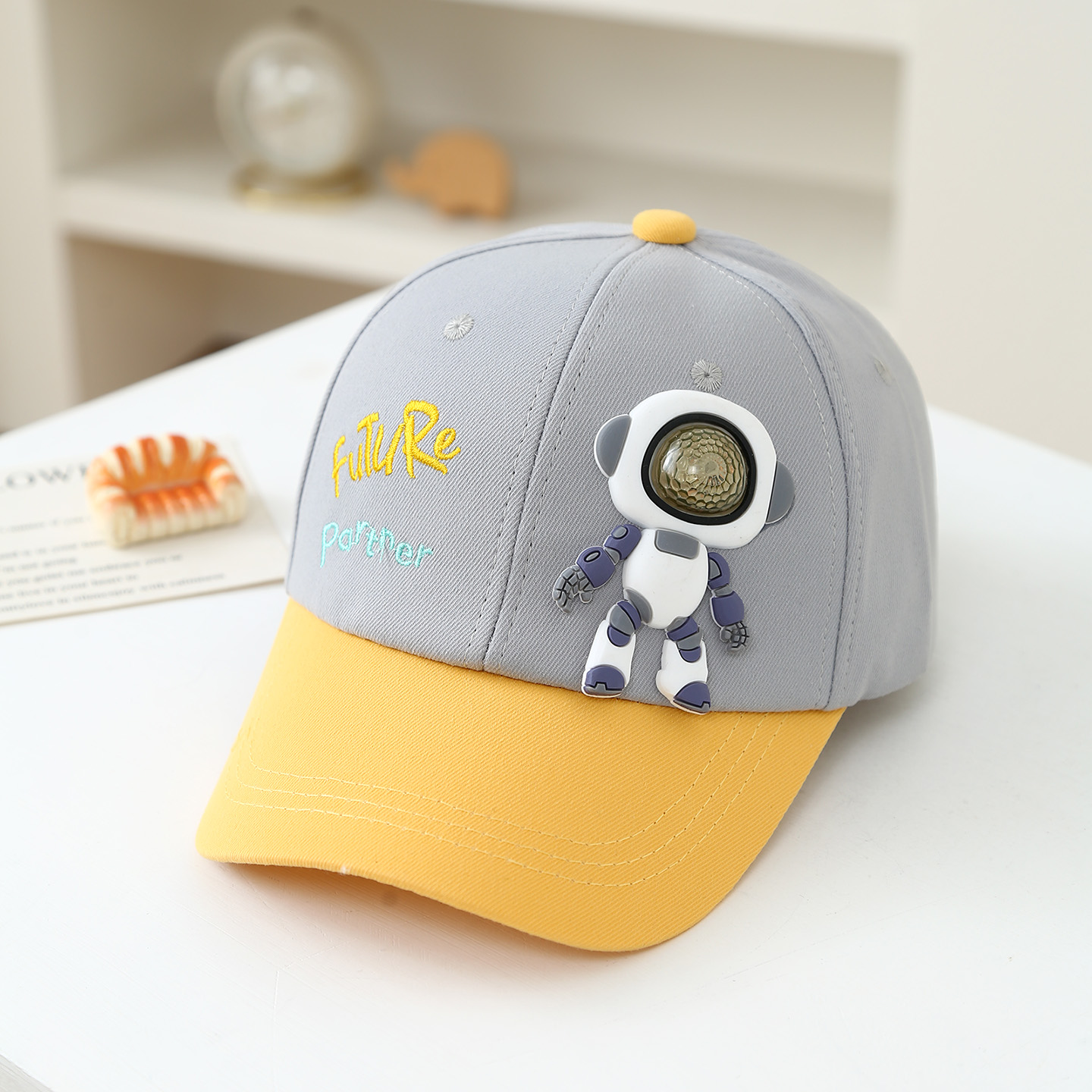Детская мягкая резиновая кукла – обзор и цена Embroidery Cap