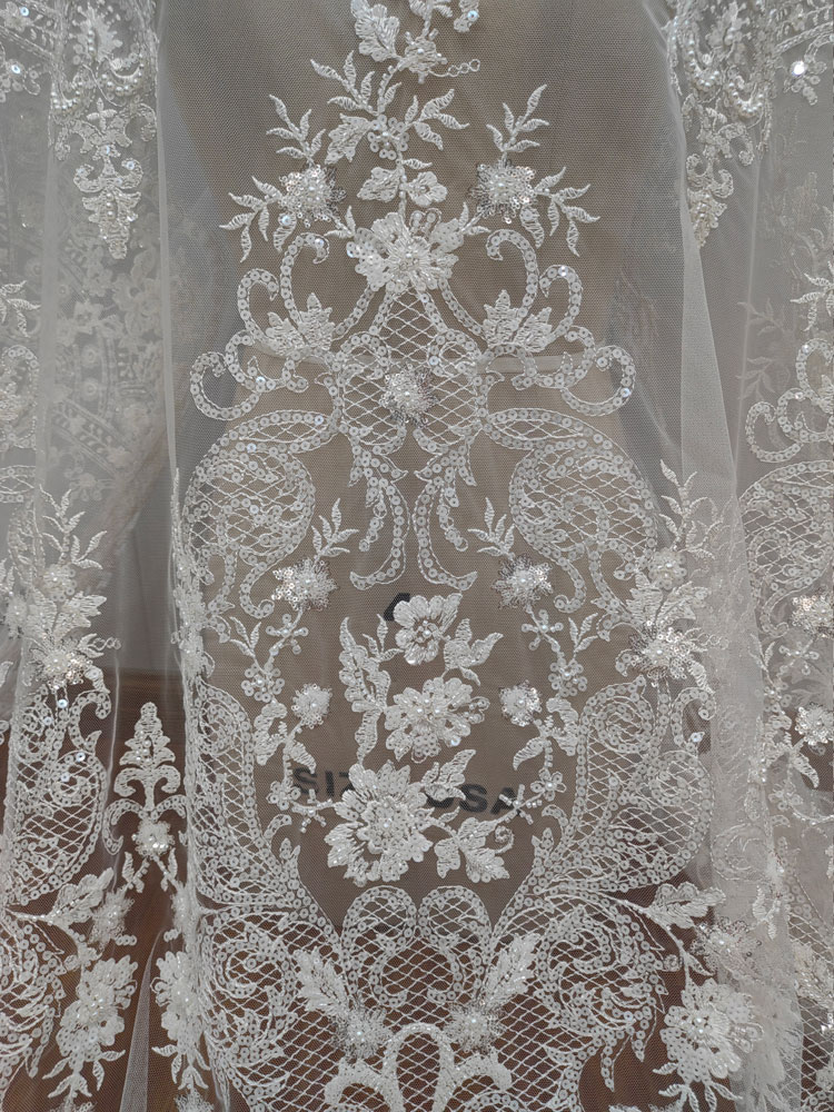 Свадебное платье высокого каче – обзор и цена Embroidery Gradient