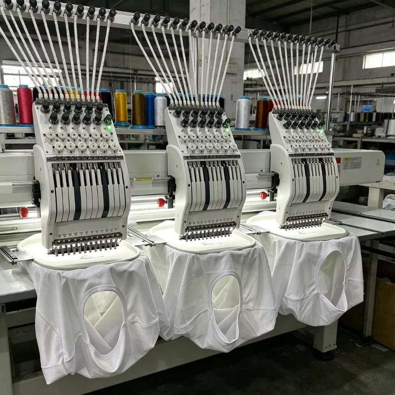 Вышивальные машины для одежды, – обзор и цена Embroidery Machine Computerized