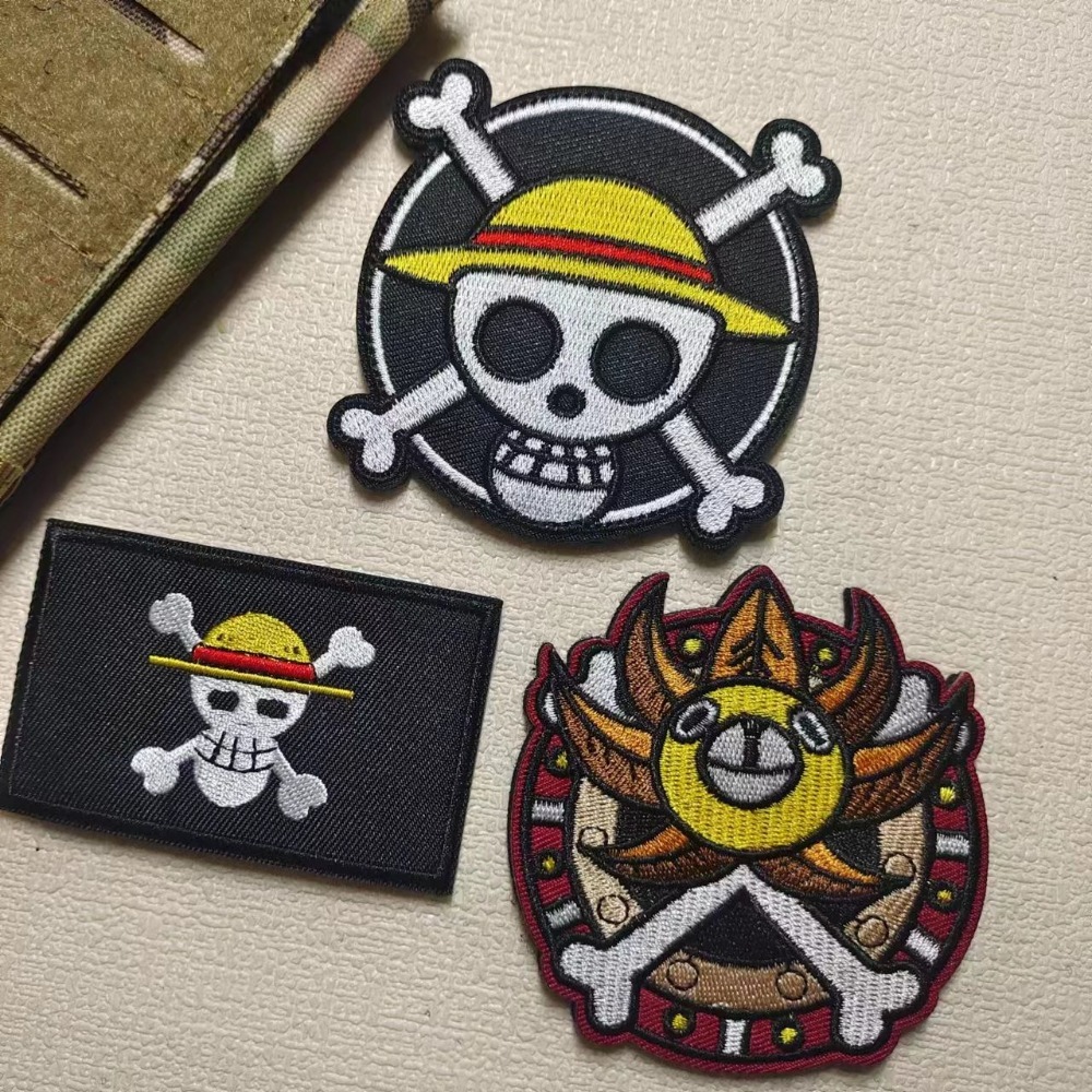 Нашивки One Piece: мультяшные  – обзор и цена Embroidery Patches