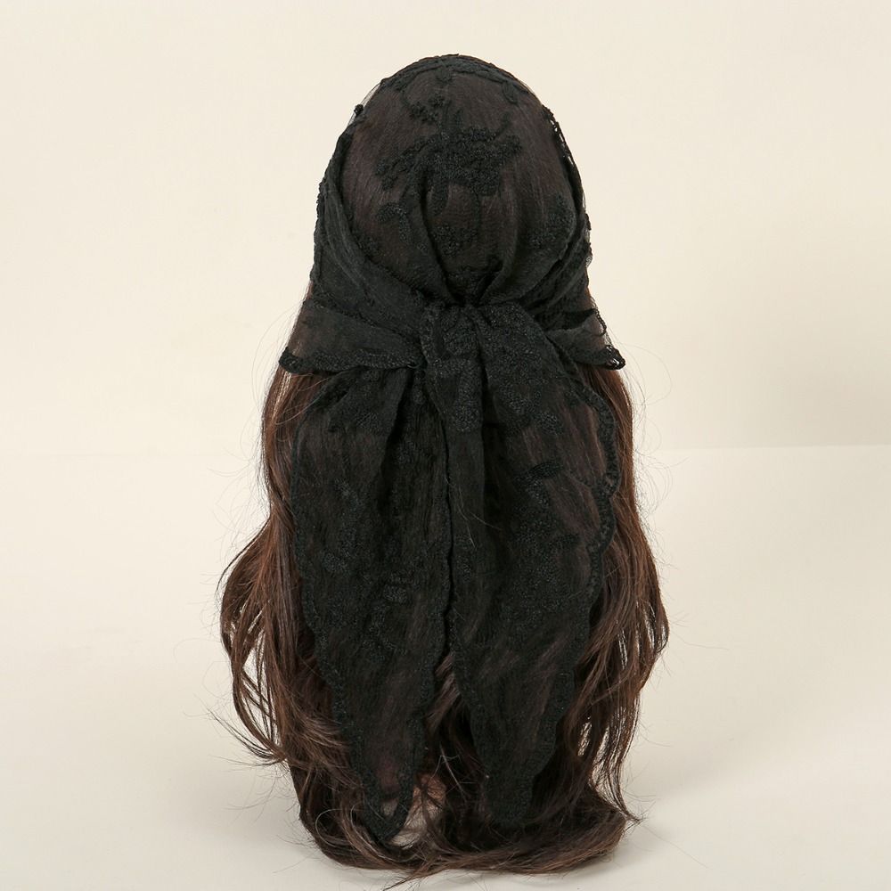 Новый ажурный кружевной шарф-к – обзор и цена Embroidery Pashmina