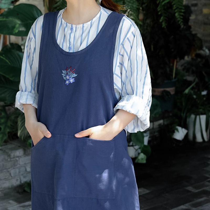 Летний кухонный фартук из чист – обзор и цена Embroidery Apron