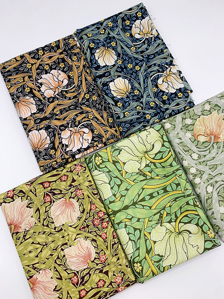Хлопковая ткань William Morris – обзор и цена Embroidery Pashmina