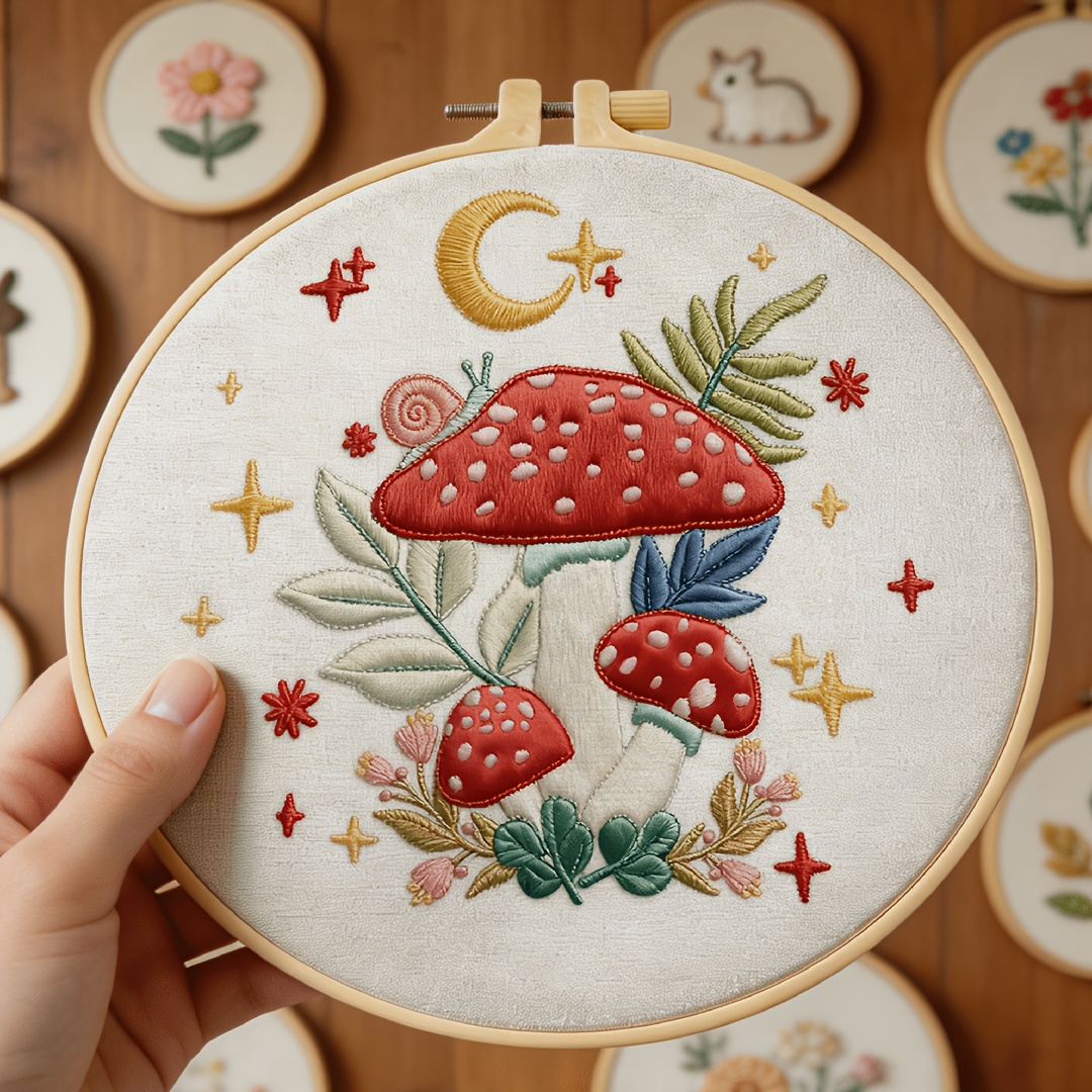 Набор для начинающих для ручно – обзор и цена Embroidery Lovers