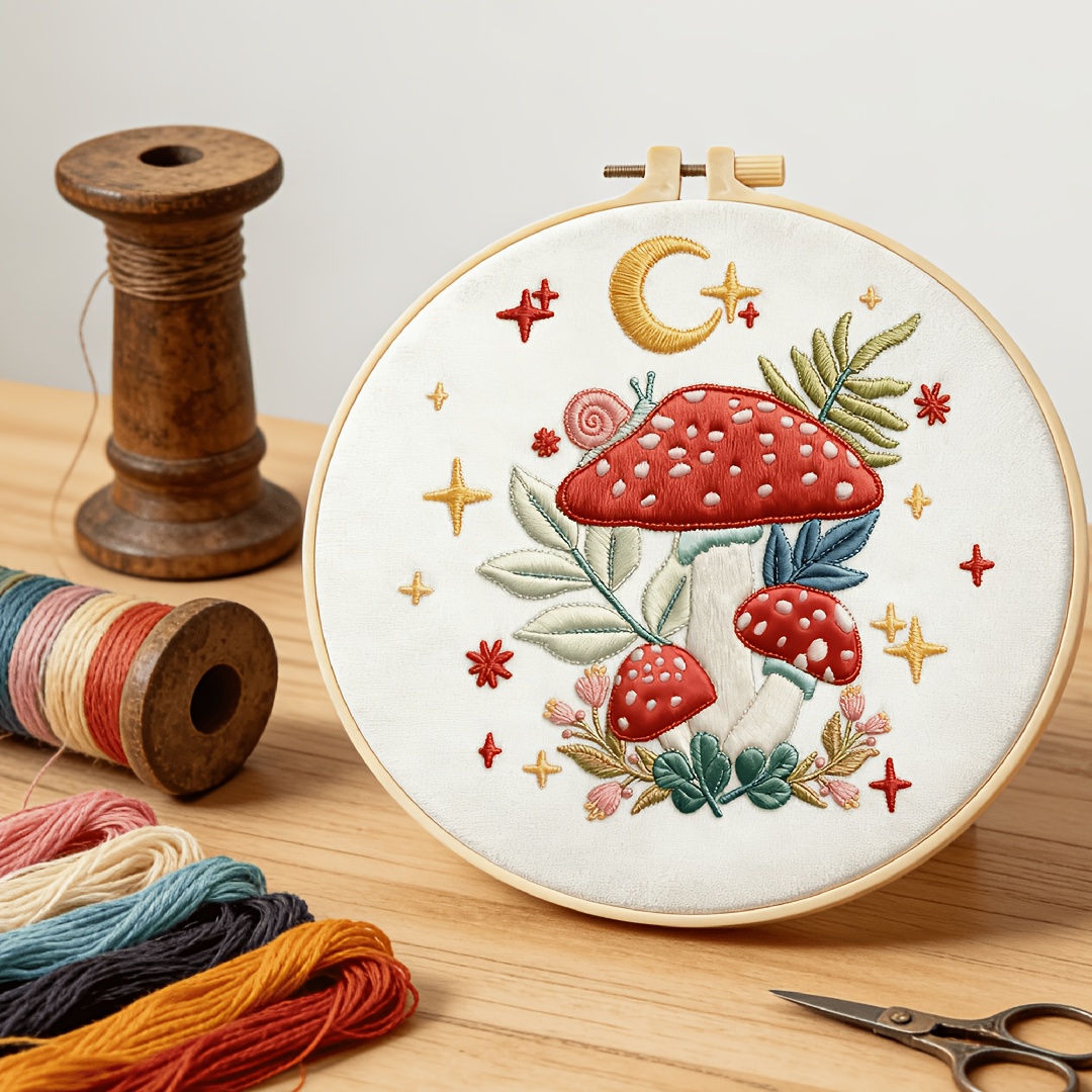 Набор для начинающих для ручно – обзор и цена Embroidery Lovers