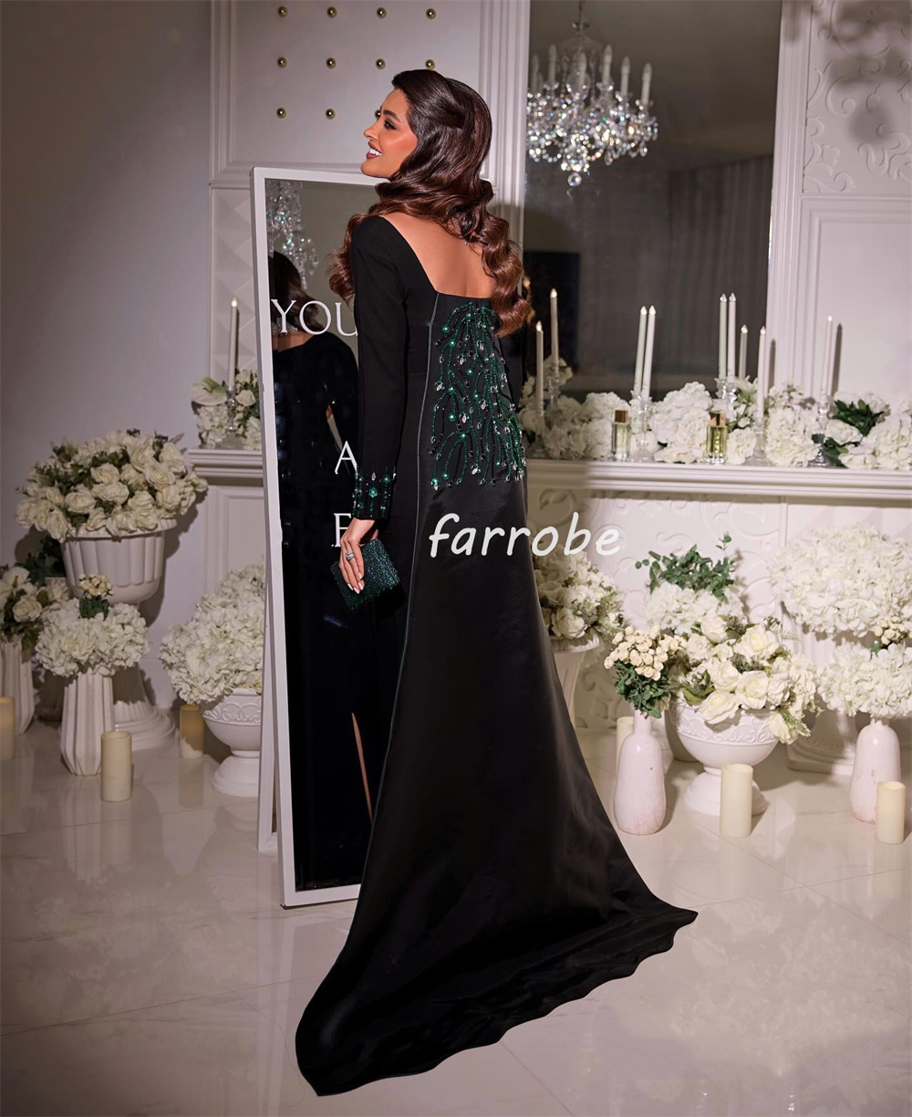 Изысканные одинаковые трикотаж – обзор и цена Embroidery Abaya