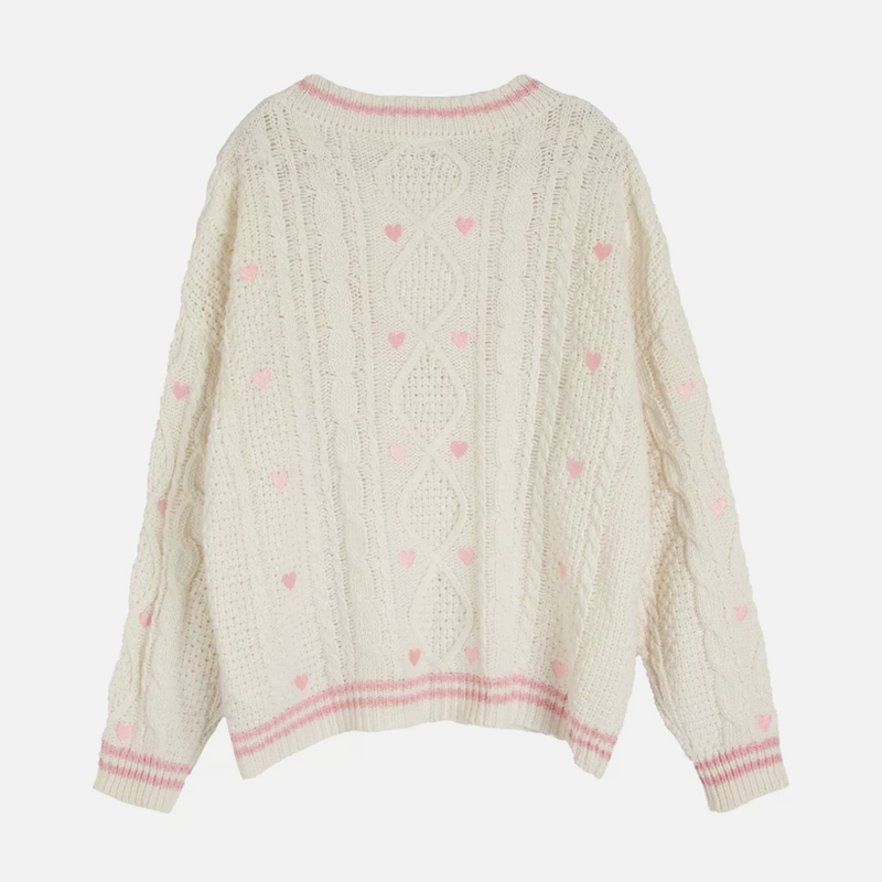 Кардиган Lover с розовым серде – обзор и цена Embroidery Lovers