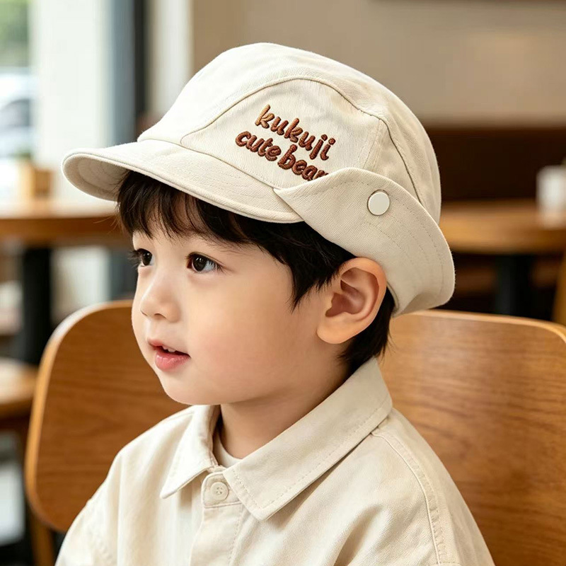 Детская шапка-ушанка с помпоно – обзор и цена Embroidery Cap