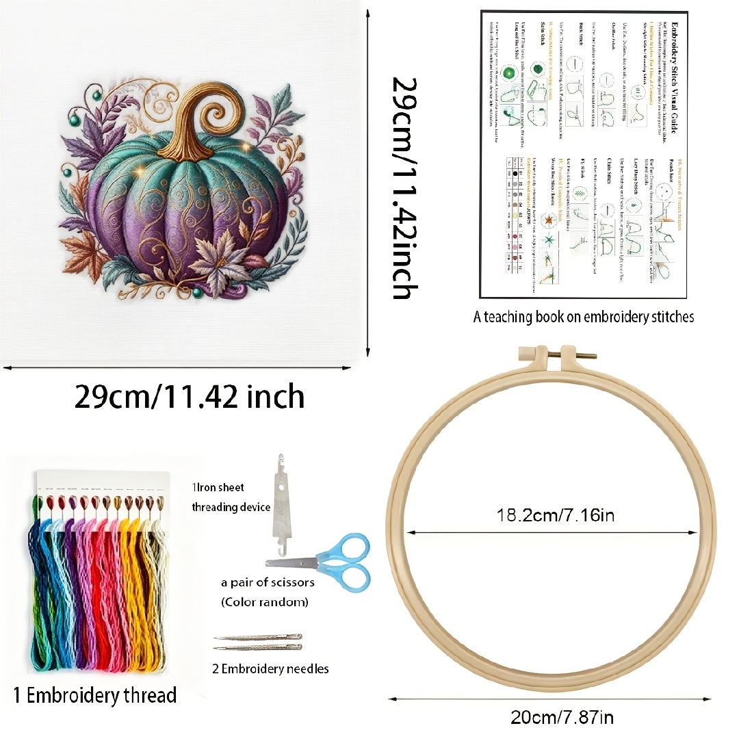 Набор для начинающих для ручно – обзор и цена Embroidery Lovers