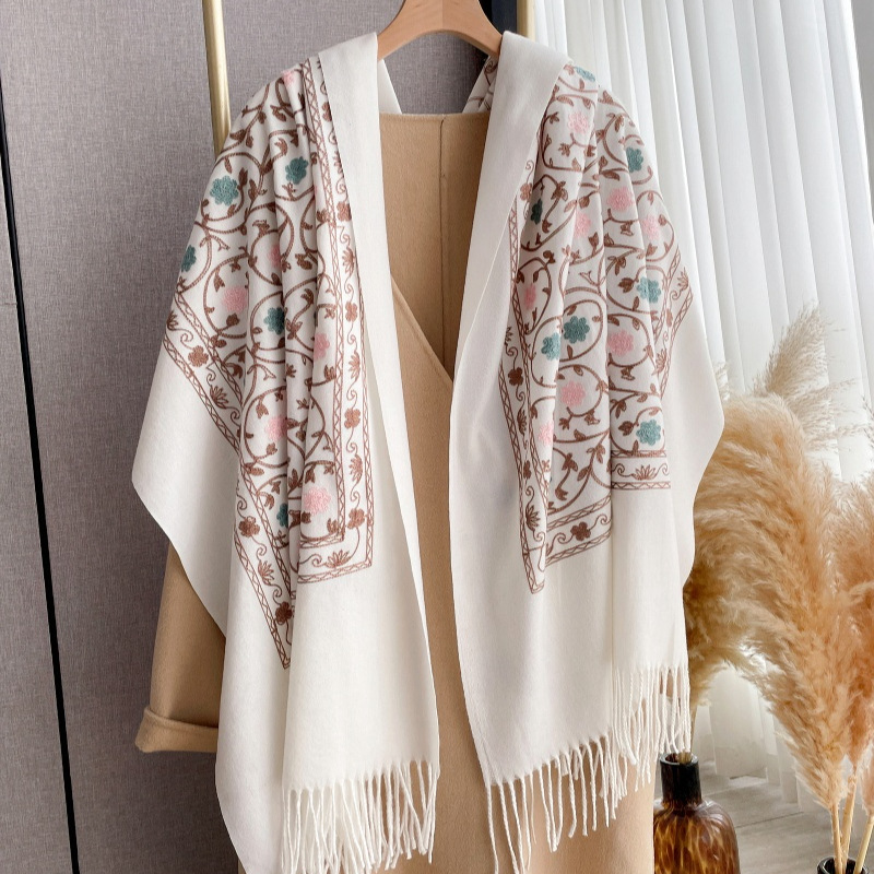 Новинка 2025 года, кашемировый – обзор и цена Embroidery Pashmina