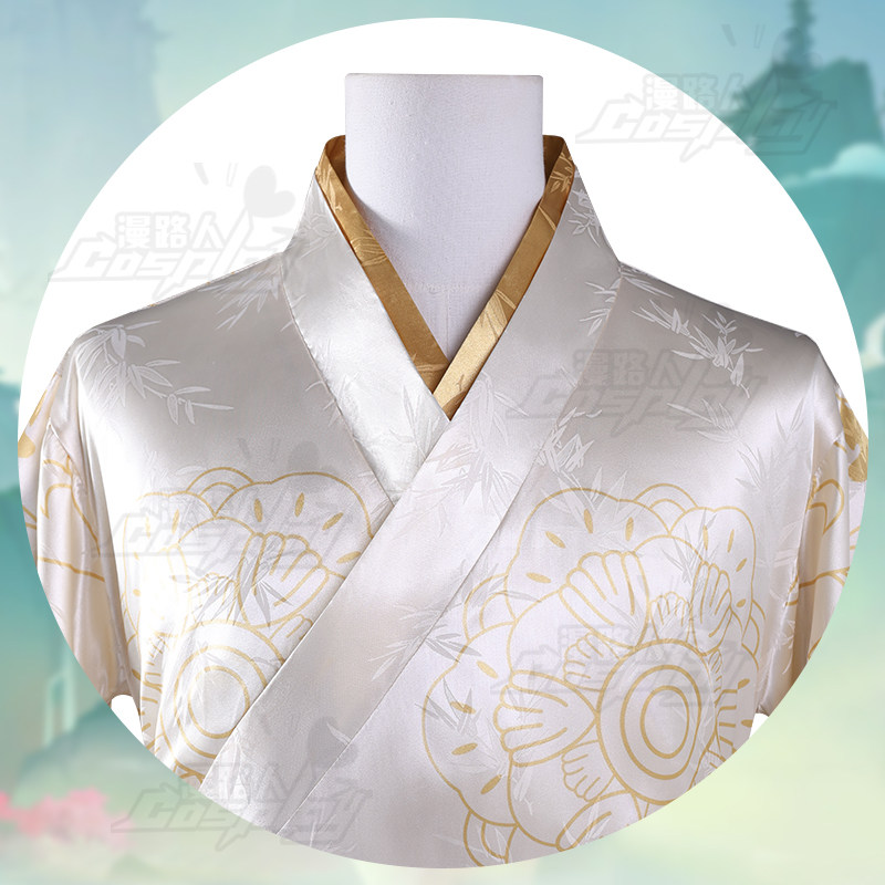 Костюм для косплея Jinshi из к – обзор и цена Embroidery White