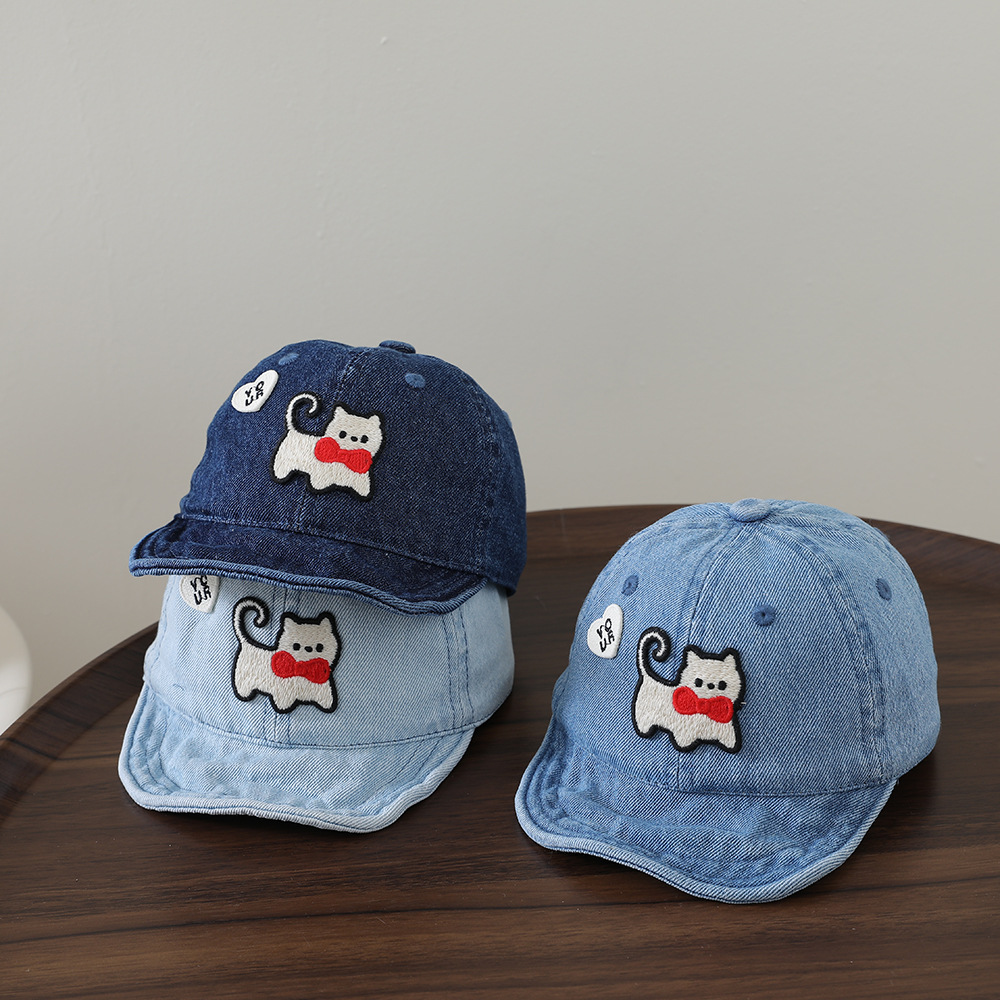 Детская моющаяся джинсовая бей – обзор и цена Embroidery Cap