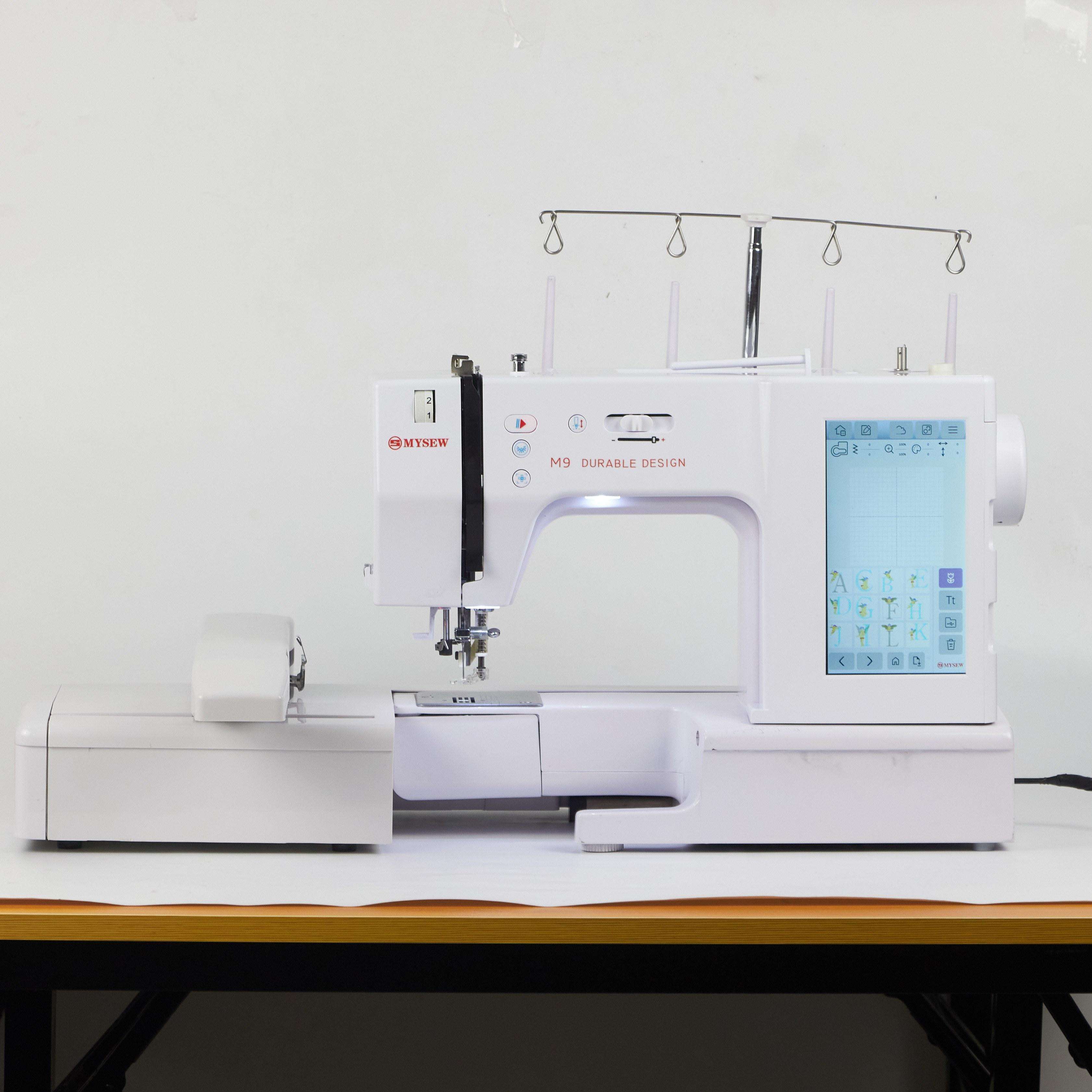 Вышивальная машина MYSEW M9: н – обзор и цена Embroidery Machine Computerized