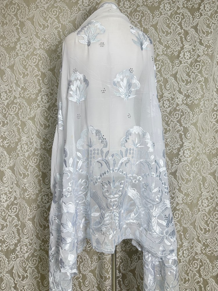 Африканский мусульманский хидж – обзор и цена Embroidery Pashmina