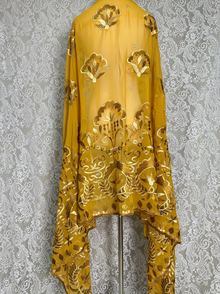 Африканский мусульманский хидж – обзор и цена Embroidery Pashmina