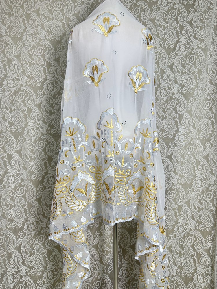 Африканский мусульманский хидж – обзор и цена Embroidery Pashmina