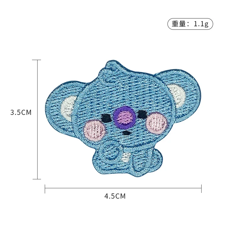 Вышитые самоклеящиеся нашивки  – обзор и цена Embroidery Patches