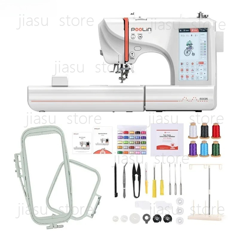 Вышивальная машина Poolin EOC0 – обзор и цена Embroidery Machine Computerized