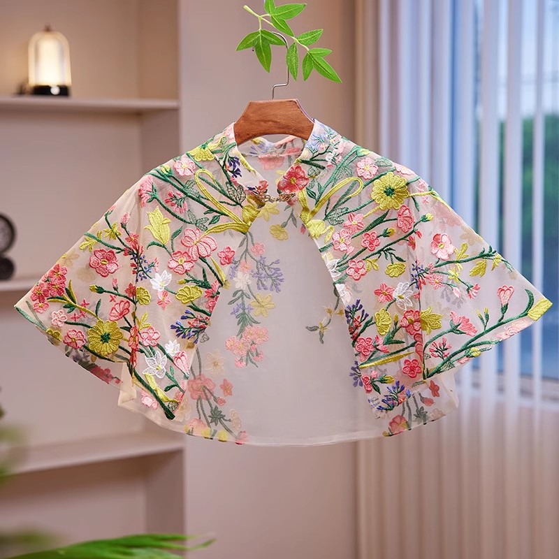 Женская весенне-летняя кружевн – обзор и цена Embroidery Pashmina